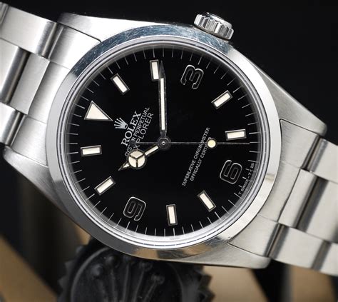 rolex explorer 14270 blackout|rolex explorer 14270 price.